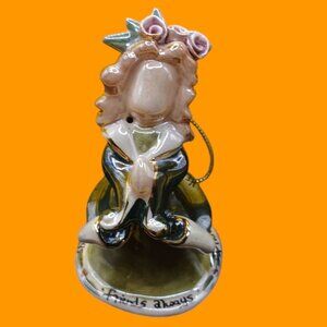 Blue Sky  Friends Always Ceramic Figurine Collectible ornament